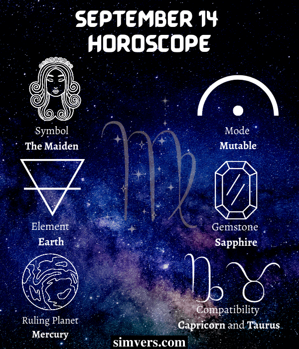 September 14 sign zodiac
