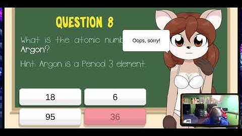 Doctor does chem quiz