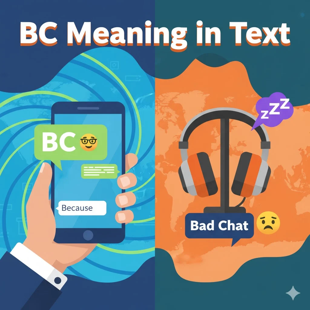 What does bc stand for in texting