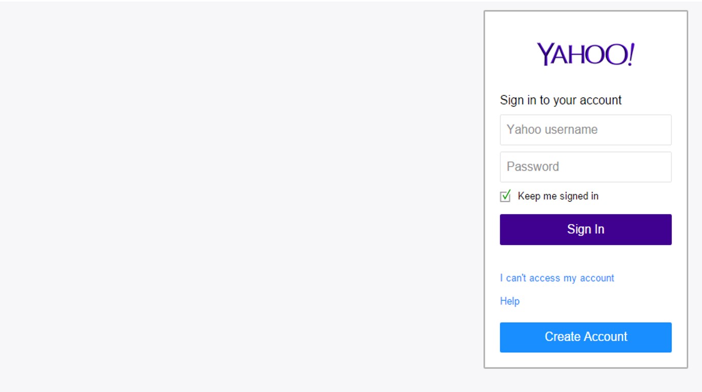 Sign in new yahoo mail