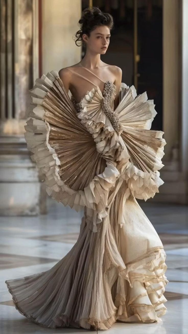 Women's avant garde fashion
