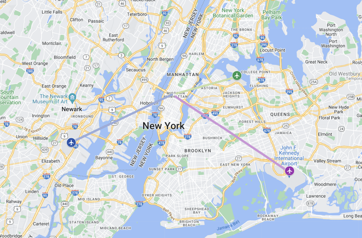 Closest airport to manhattan beach