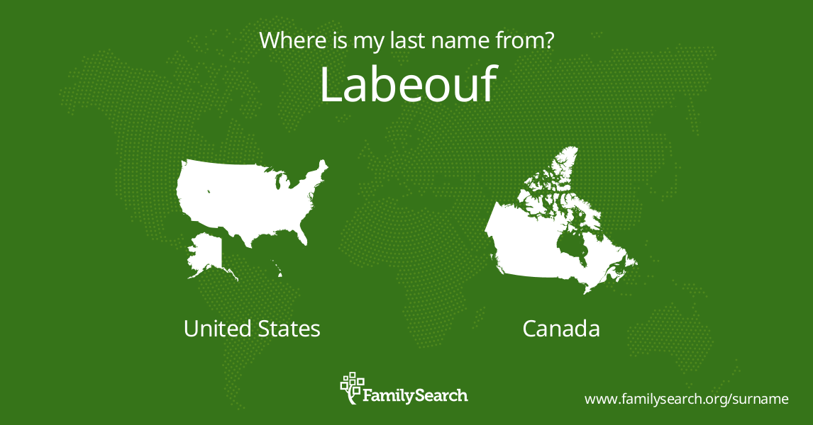 Labeouf name origin