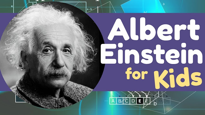 Why do we celebrate albert einstein