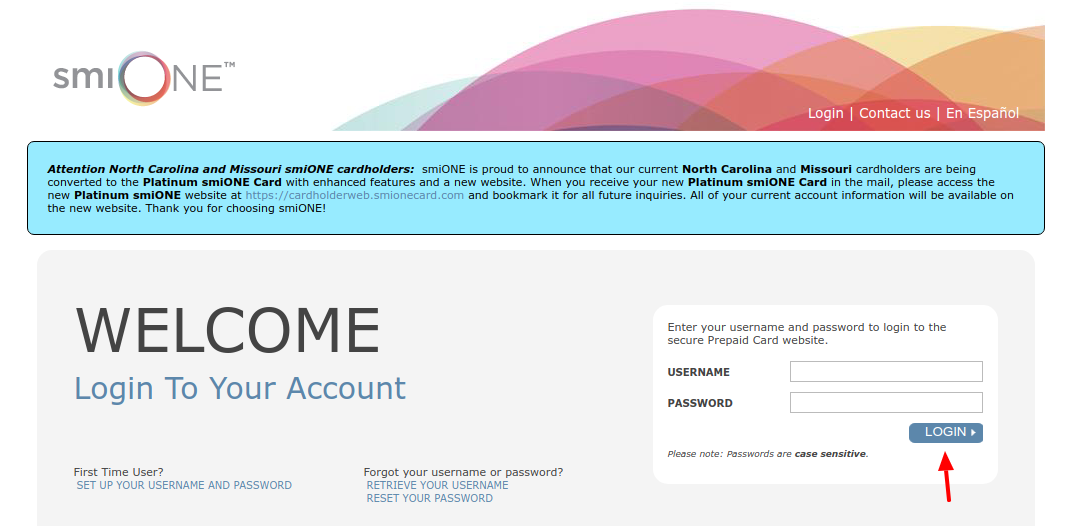 Simeone login