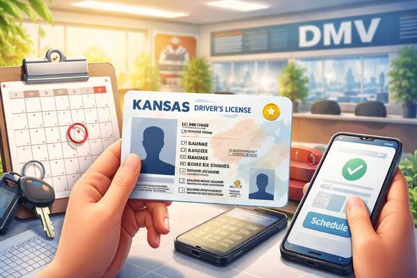 Drivers license appointment kansas