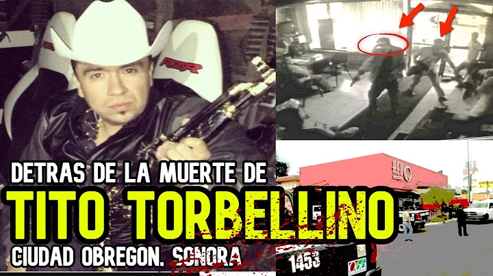 Tito torbellino cause of death