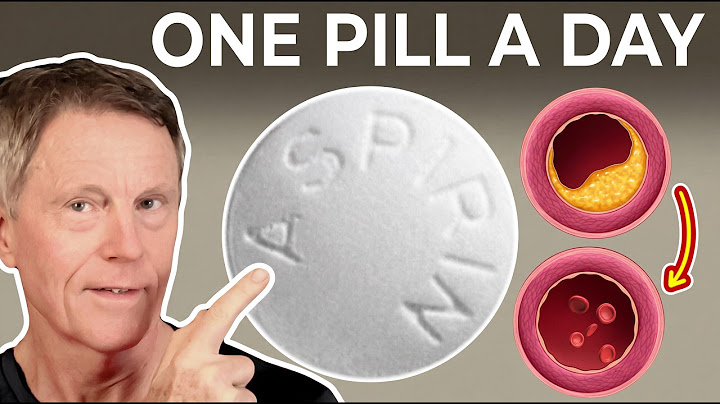 Application of aspirin