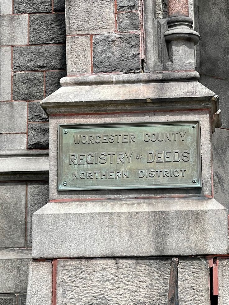 Worcester county registry of deeds ten state street llc
