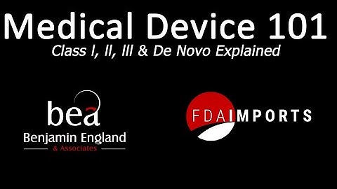 Fda medical device classes class i ii iii official