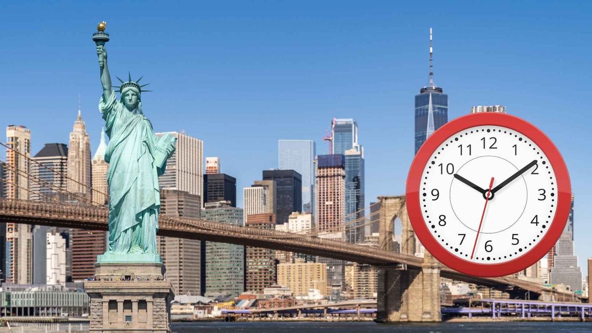 When does new york change time