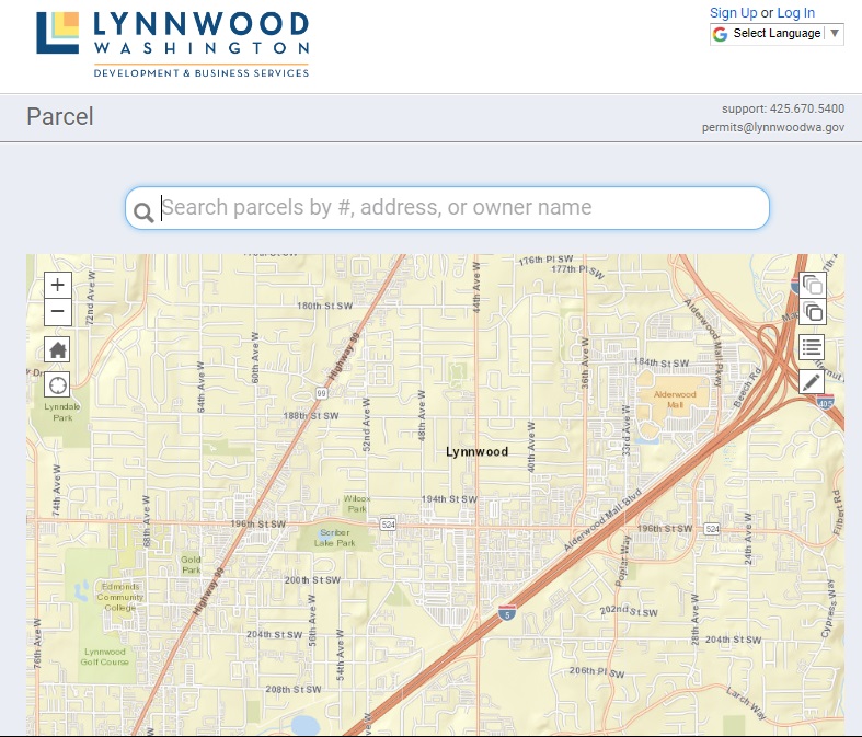 Look up permit by address