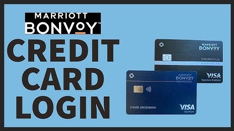 Visa marriott chase login