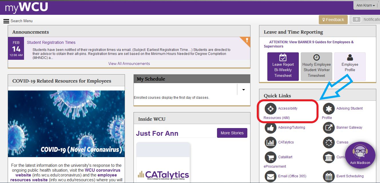 Wcu student accounts
