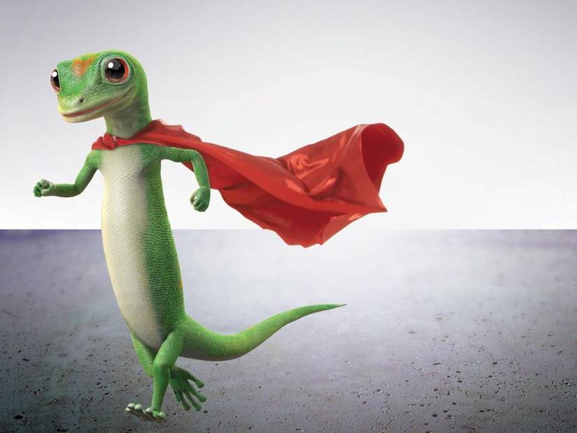 Geico lizard's name