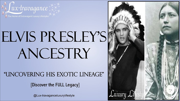 Elvis parents nationality