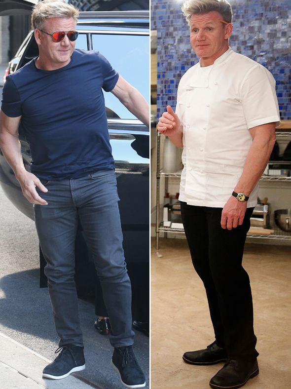 How much does gordon ramsay weigh
