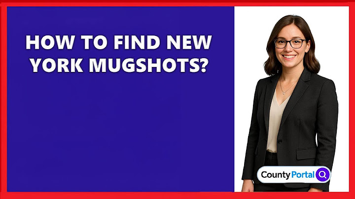 Nyc mugshots database