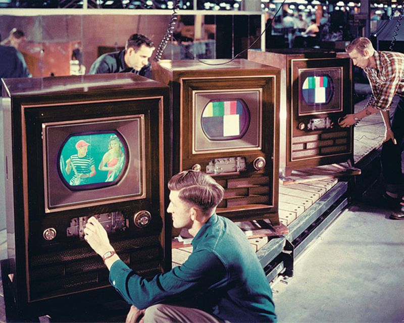 Early color television