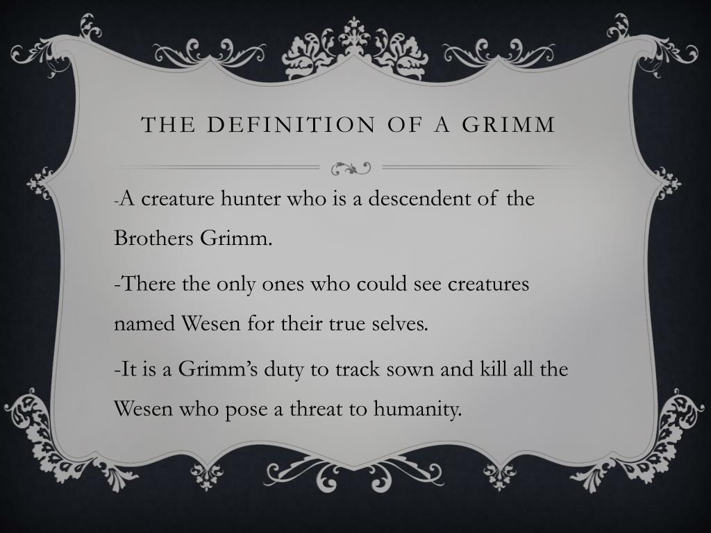 What is grimm