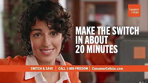 Consumer cellular girl in commercial
