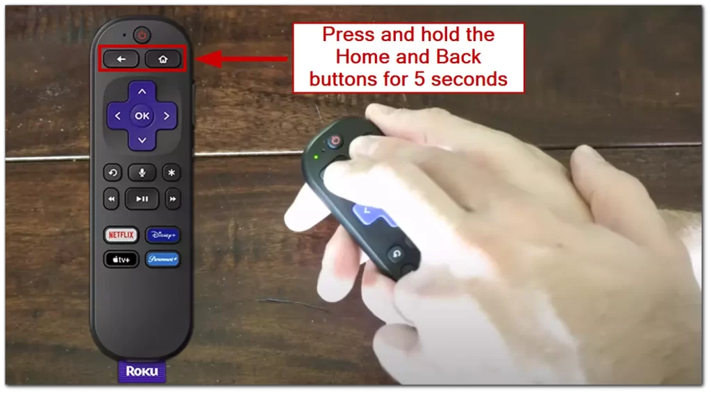 How do i connect my roku remote to my roku