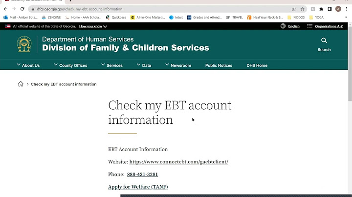 Ebt application ga