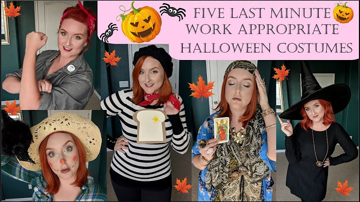 Work-Appropriate Halloween Costumes for the Office
