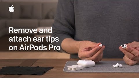 How to replace airpods pro tips