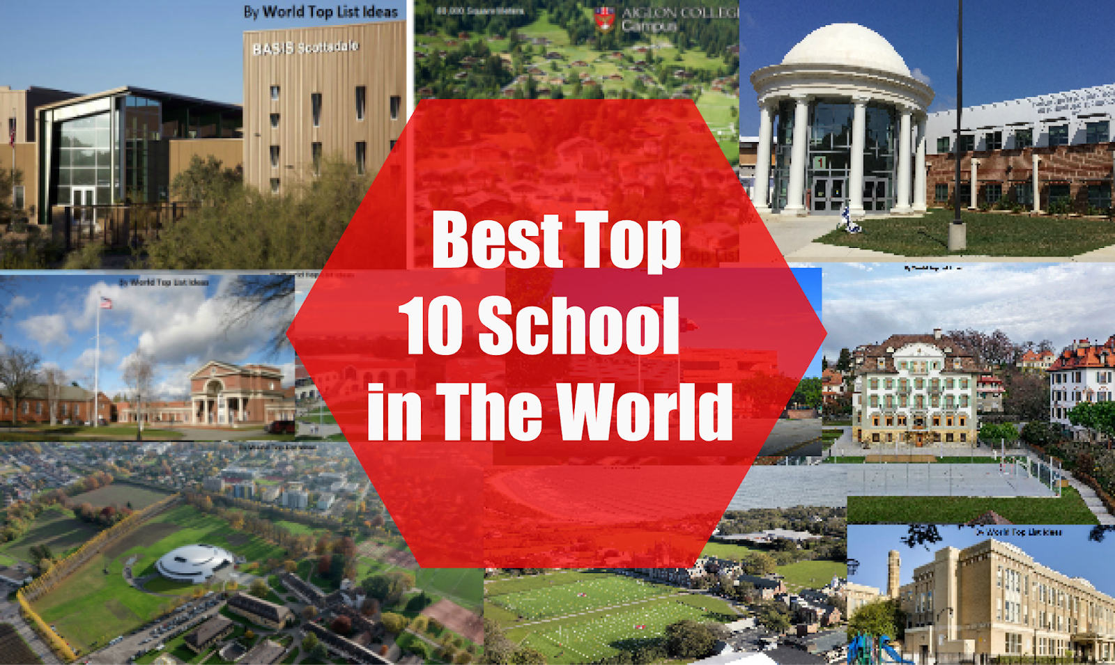 Best public schools in the world