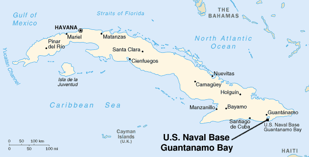 Where in cuba is guantanamo bay