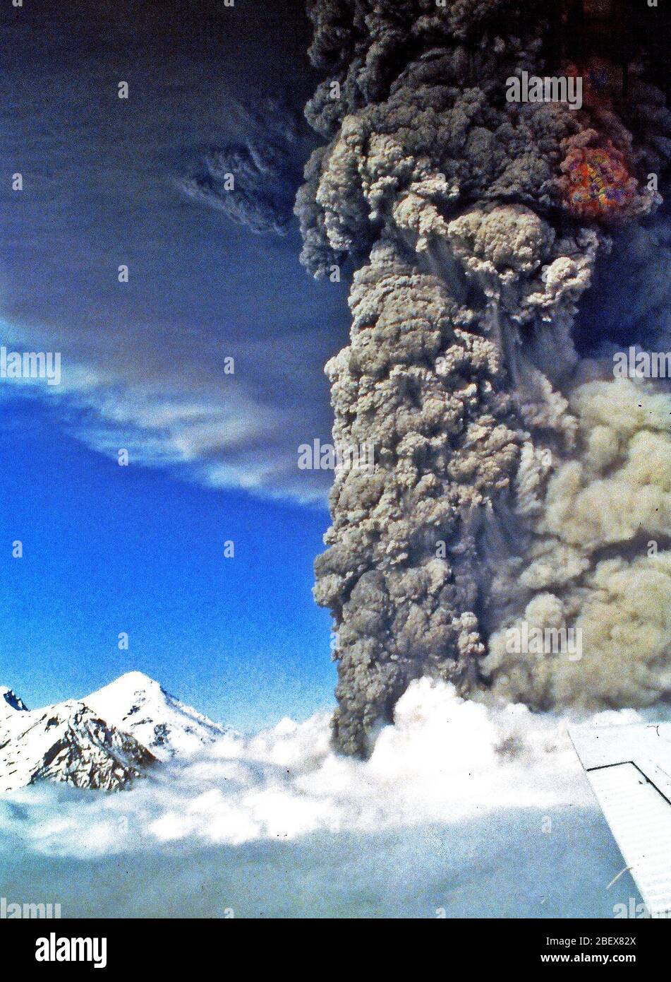 Mt spurr eruption