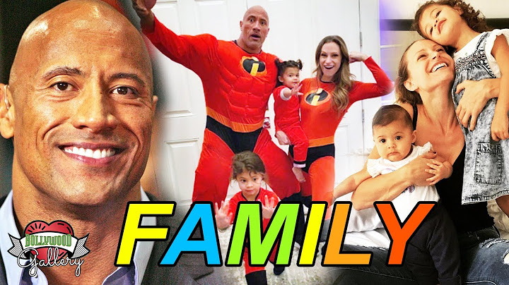 Family of dwayne johnson