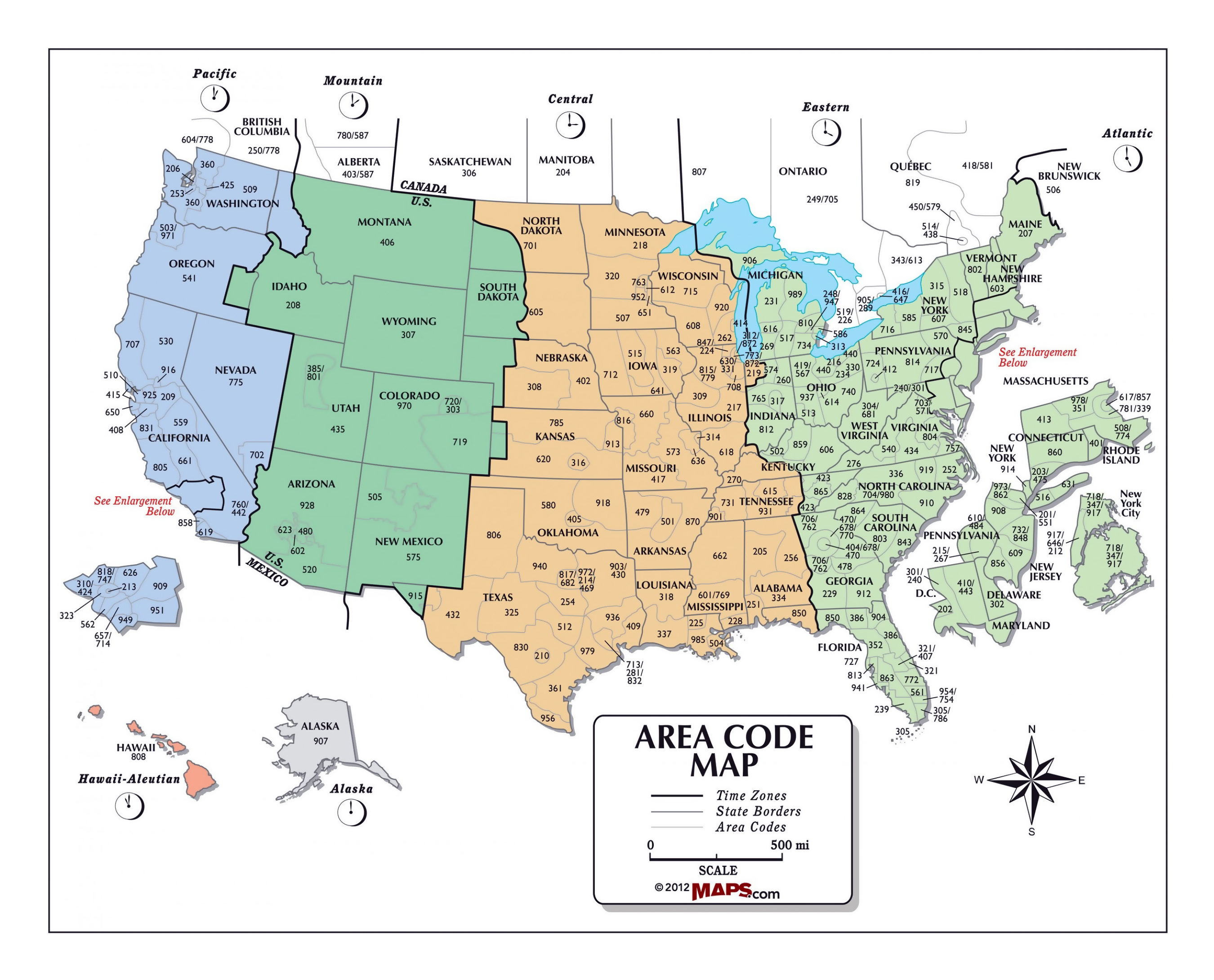 Where is 416 area code located in usa
