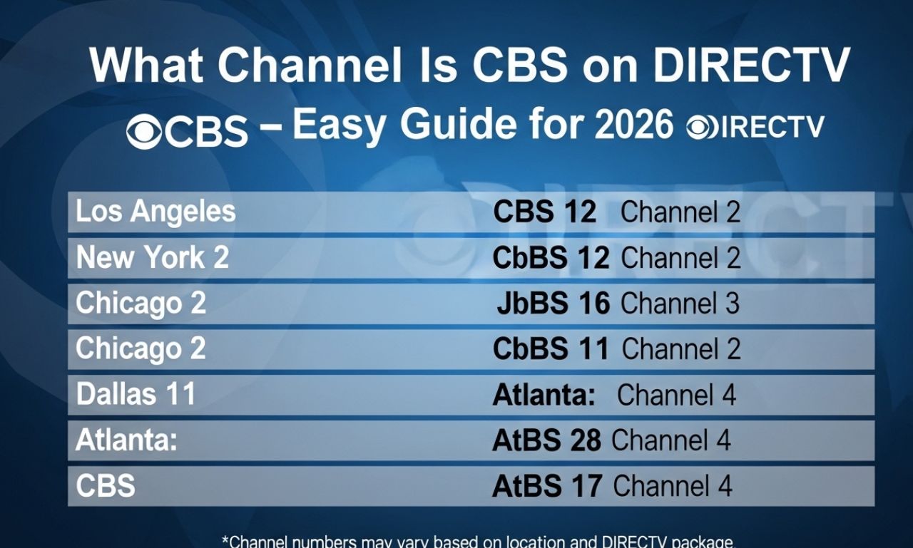 What is cbs on direct tv