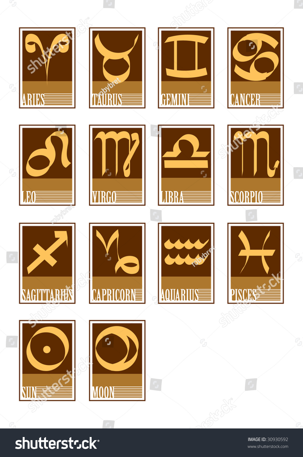 14 astrological signs