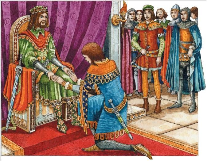 What is a vassal in medieval times