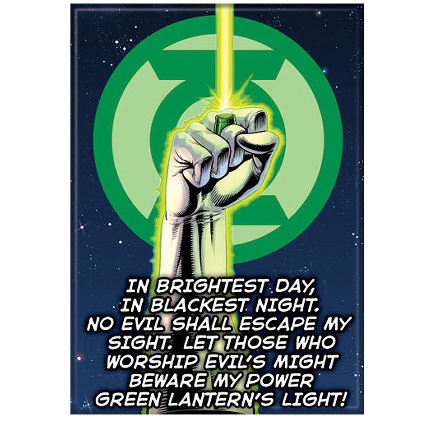 Green lantern's oath