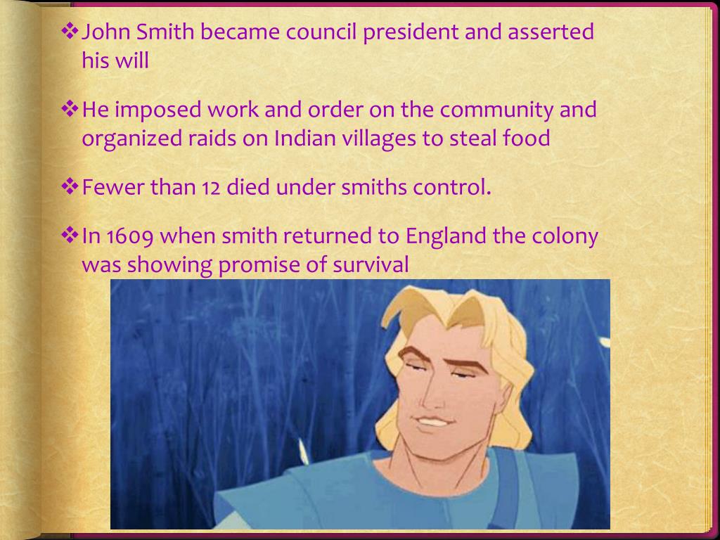 John smith apush definition