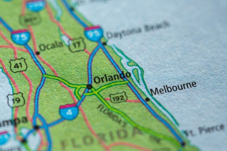 Is orlando in central florida
