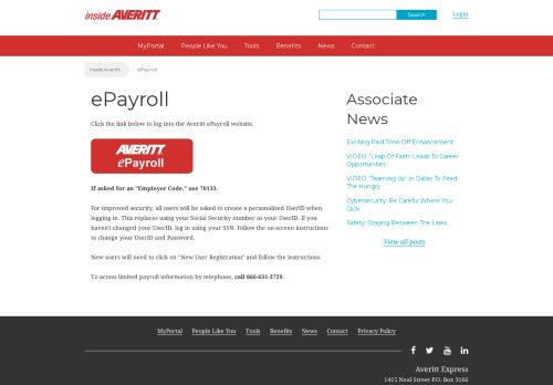 Insideaveritt/myportal