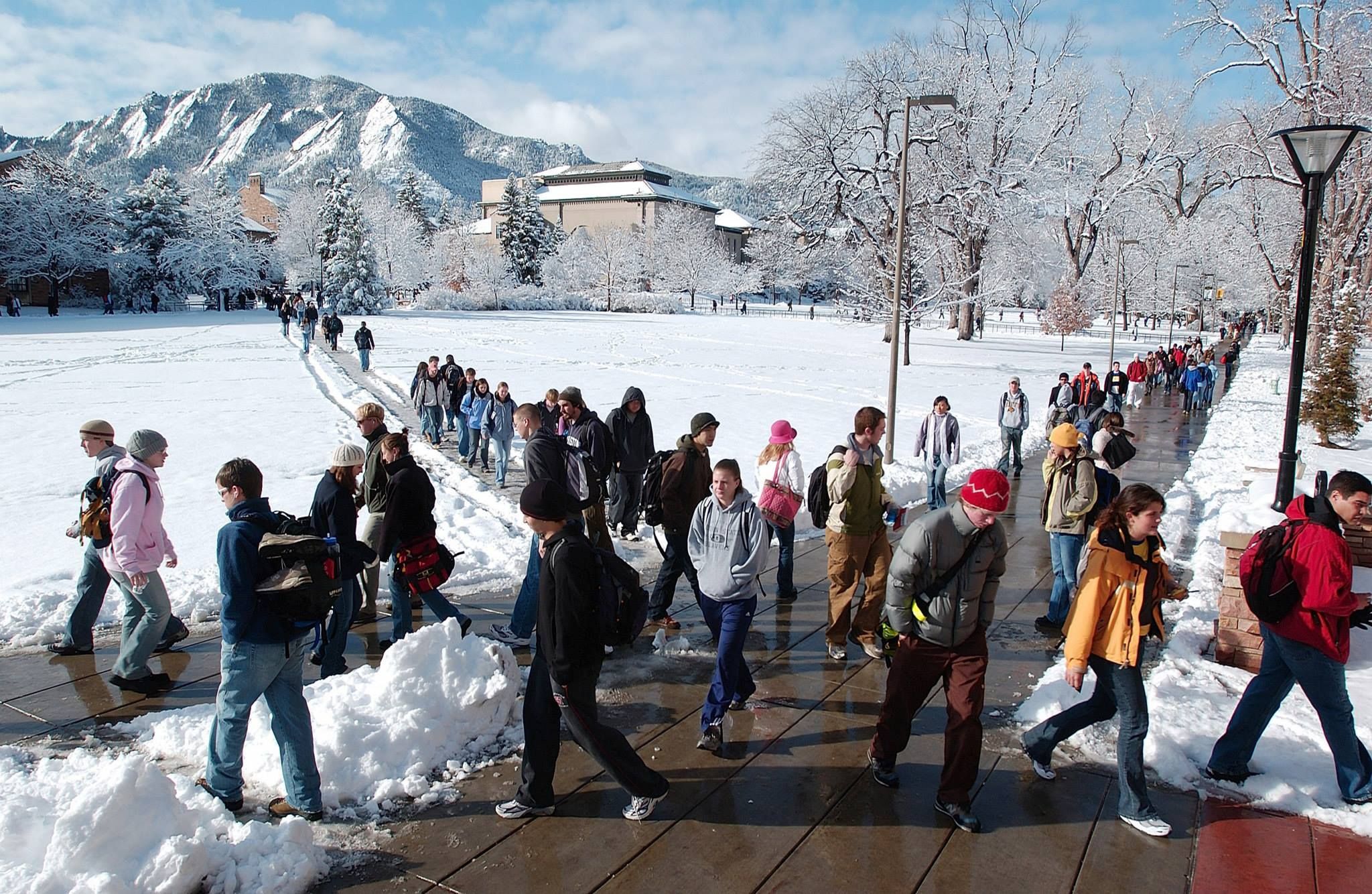 University of colorado winter break