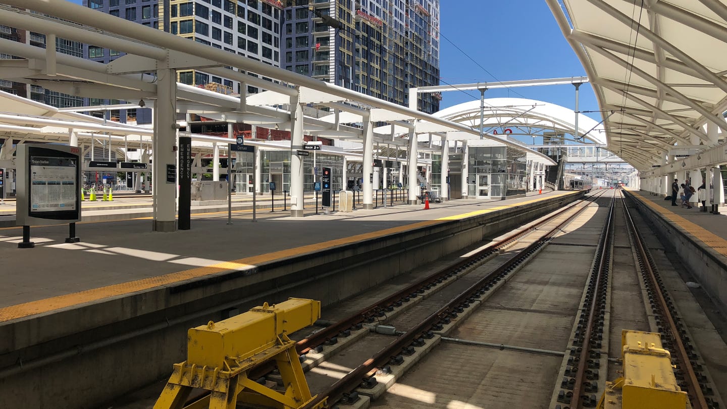Airport train union station