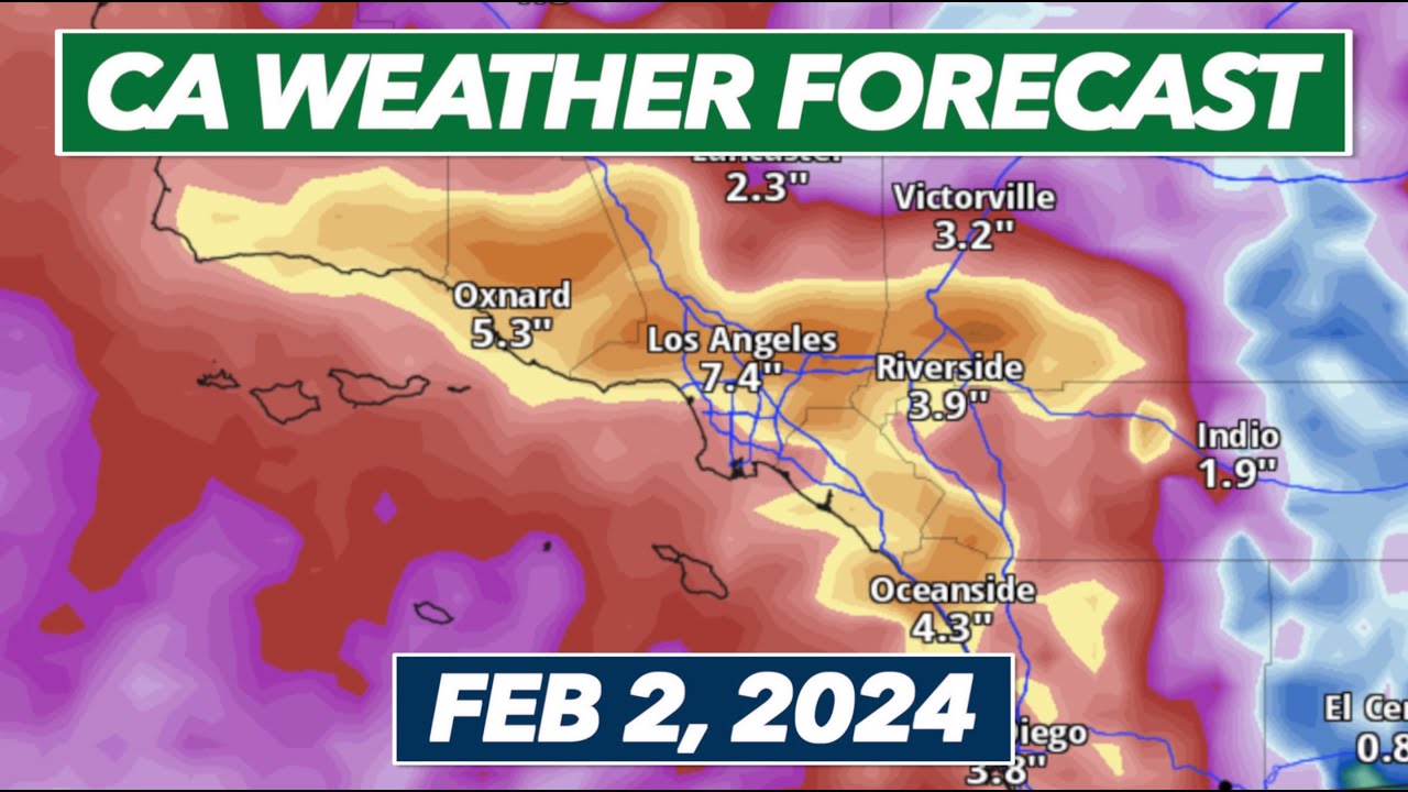 Feb weather in los angeles