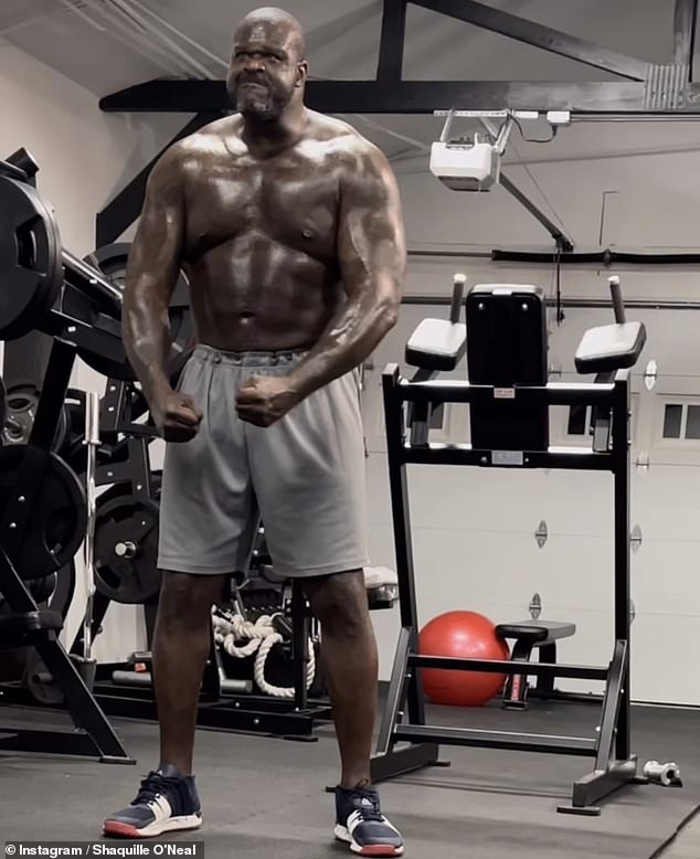 How much does shaq weigh now