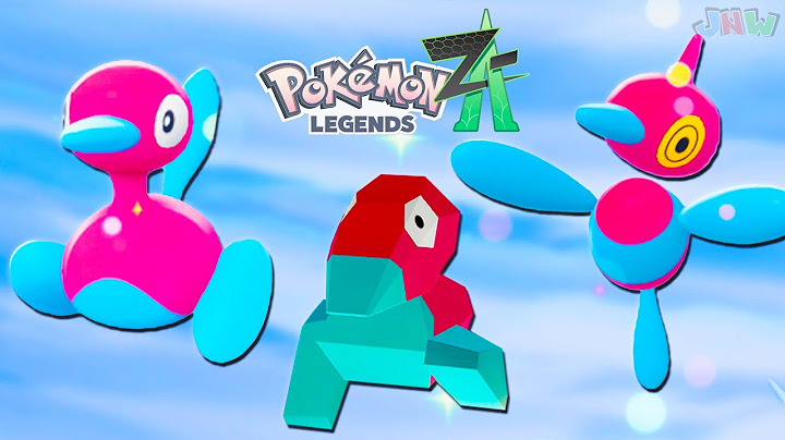How to evolve porygon legends za