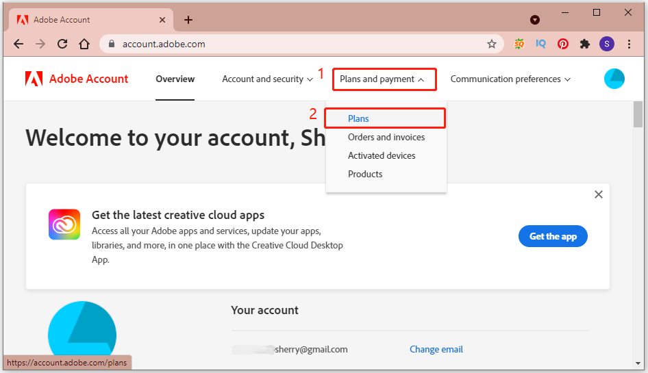 How to delete adobe subscription