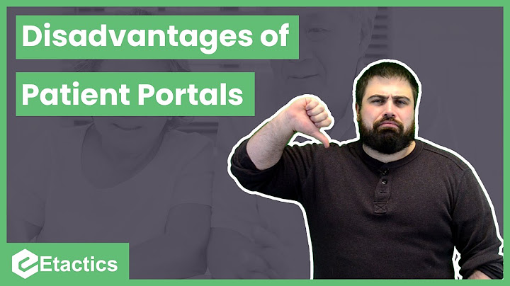 Patient Portals and Healthcare Access