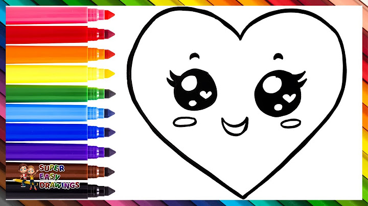 Heart with color