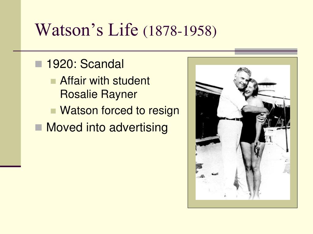 How was watson viewed in his later years